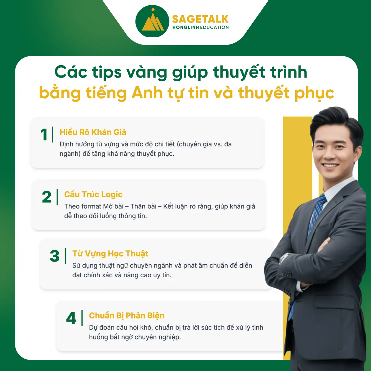 7 Tips Vàng Giúp Thuyết Trình Học Thuật Bằng Tiếng Anh Tự Tin Và Thuyết Phục